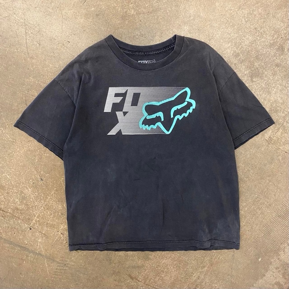 Vintage Y2K Fox Racing 2000s Motorcross Skate T-Shirt Size XL